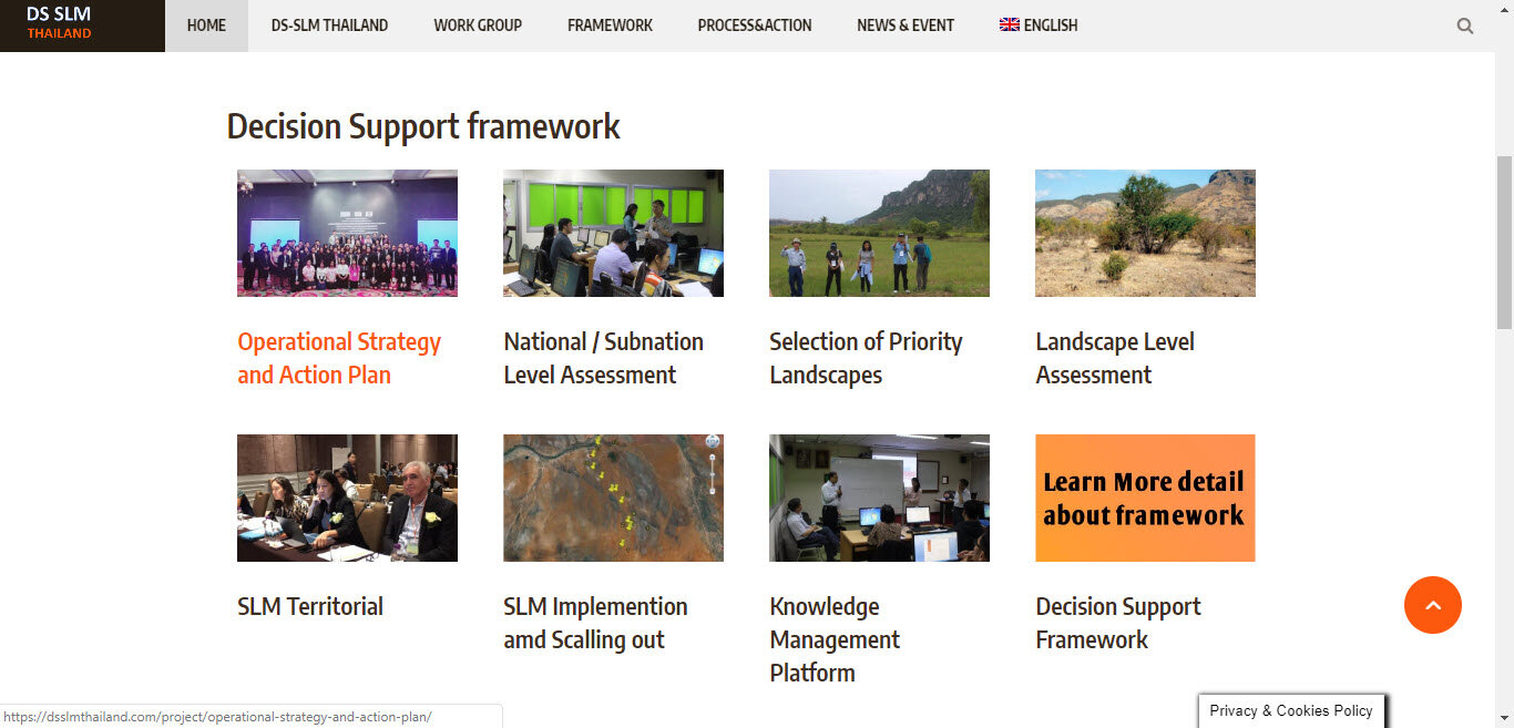 DS-SLM Thailand Web Portal & Database