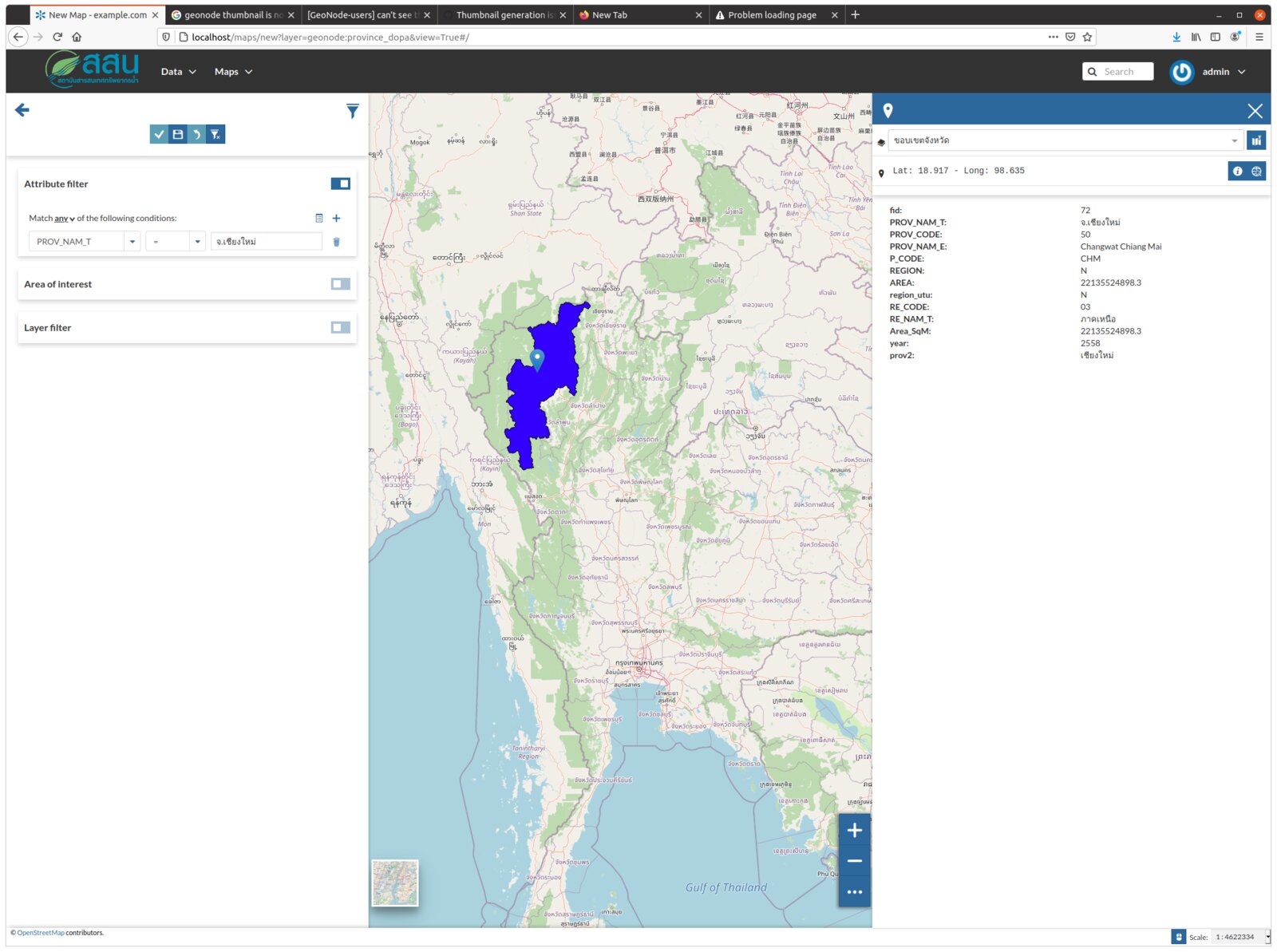 GIS Database & Geospatial Data Catalogue