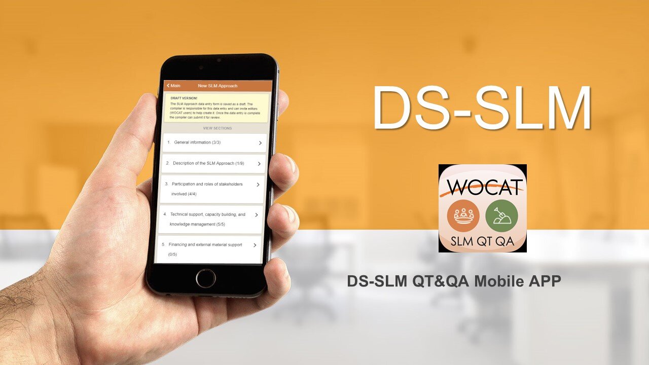 WOCAT SLM Mobile App & Thai Global SLM Database